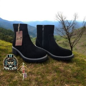 Seven7 Women's Mid Calf Bestie Vegan Boots - NIB